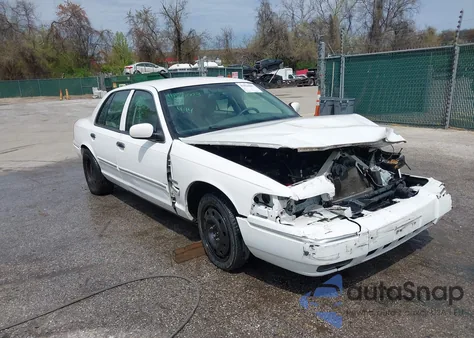 2011 Mercury Grand Marquis Ls (Fleet Only) из США, поврежденный, VIN 2MEBM7FV1BX607004